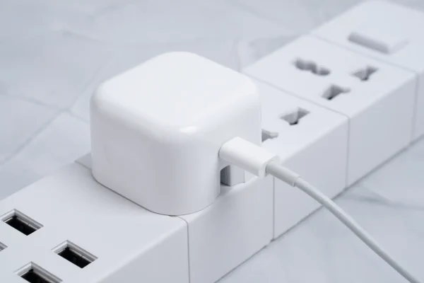 20W USB-C PD Wall Charger – UK Retractable Plug - Image 3