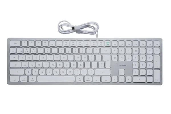 USB-C Wired UK Mac OS Layout Keyboard